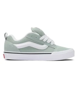 Vans Knu Skool Color Theory Sneaker - Gray Olive Discount