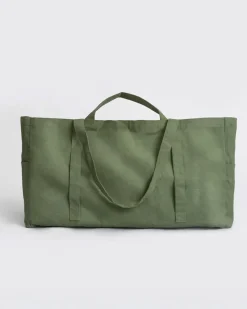 OMOM Large Cloth Crate Tote Bag - Green Sale