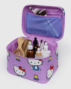 Baggu Large Cosmetic Case - Hello Kitty Pink Online