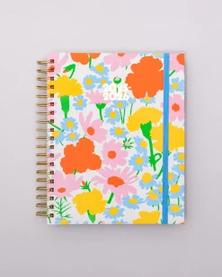 ban.do Large 17-Month Academic Planner - Ivory Floral Online