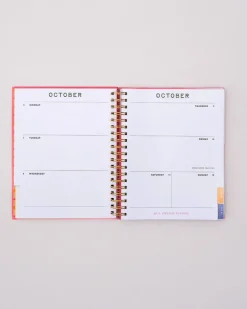 ban.do Large 17-Month Academic Planner - Word Search Discount