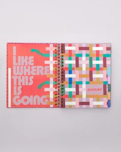 ban.do Large 17-Month Academic Planner - Word Search Discount