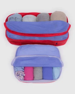 Baggu Large Packing Cube Set - Mesh Berry Mix Discount