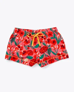 ban.do Leisure Shorts - pink las flores Hot
