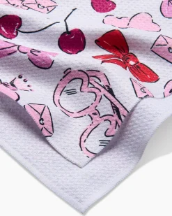 Geometry Tea Towel Lip Smacking Good Clearance