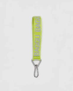 Baggu Logo Keychain - Citron Hot