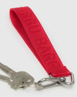 Baggu Logo Keychain - Red Outlet
