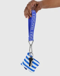 Baggu Logo Keychain - Royal Blue Hot