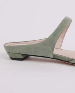 Intentionally Blank Lourdes Slide On Mule - Sage Best