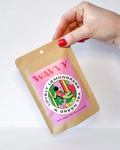 Wavvy Single Pack Lovely Lemongrass & Green Tea New