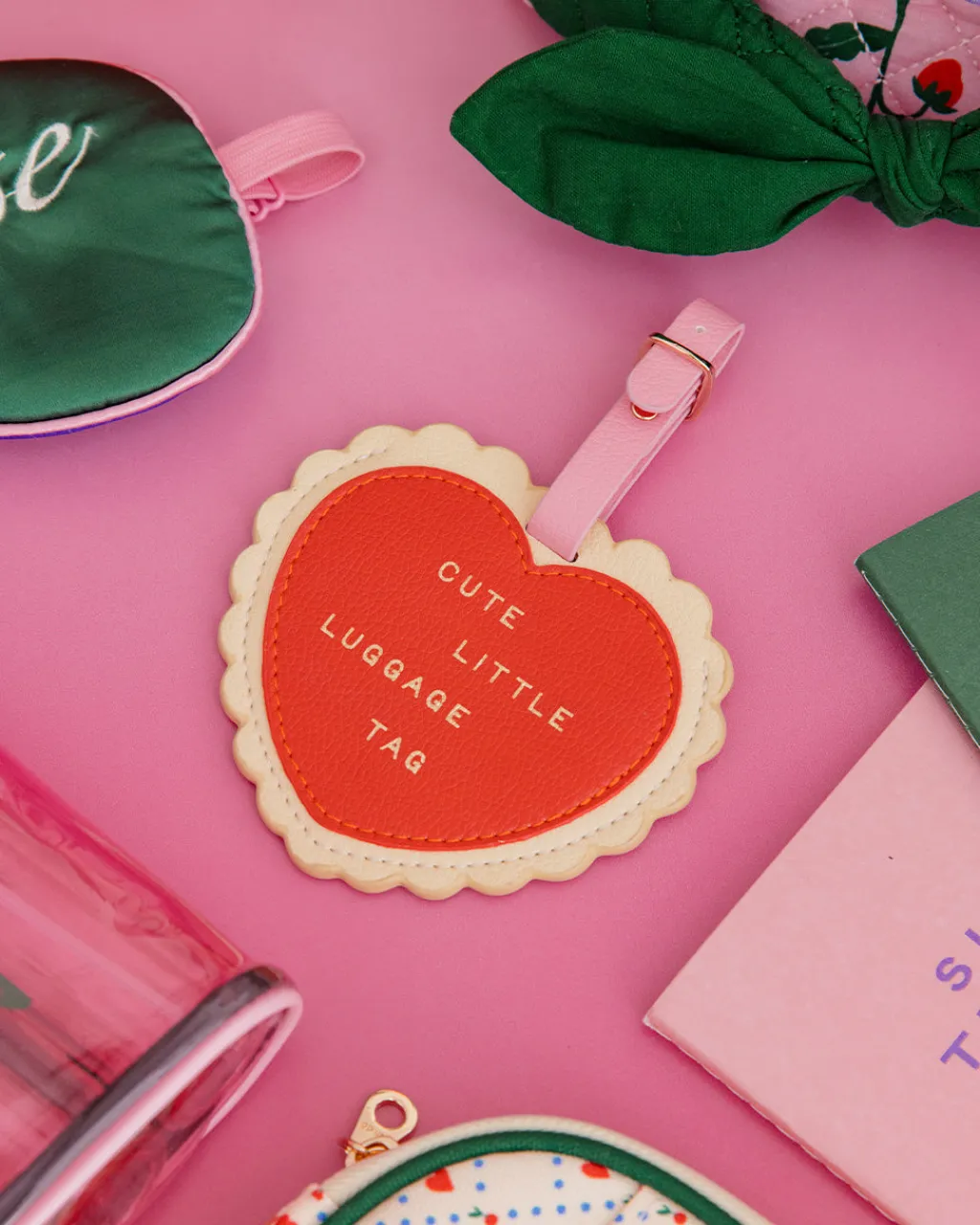 ban.do Luggage Tag Set - Heart and Cherry Discount