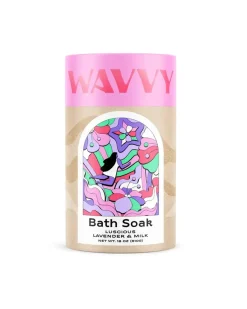 Wavvy Bath Soak Luscious Lavender & Milk New