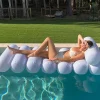 Sunnylife Luxe Tube Lilo - Le Weekend White Sale