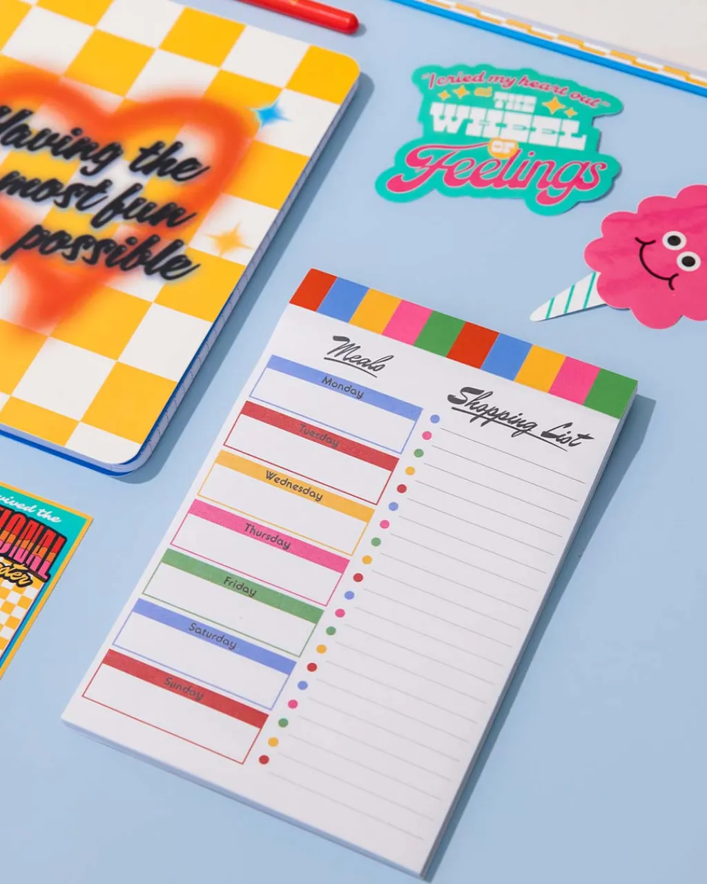 ban.do Magnetic Shopping List - Colorblock Discount