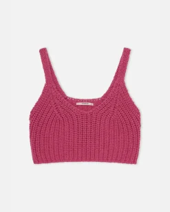 Dr. Bloom Mariquita Knitted Top - Fuschia