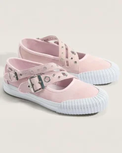 Vans Mary Jane Straps Shoe - Pastel Pink Clearance