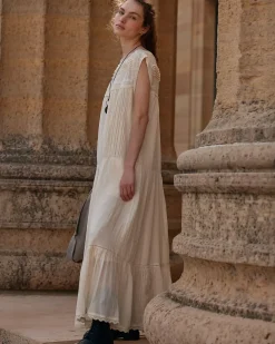 Free People Meadows Edge Maxi Dress - Tea Hot