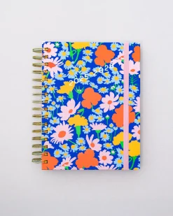 ban.do Medium 17-Month Academic Planner - Blue Floral Online