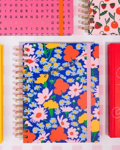 ban.do Medium 17-Month Academic Planner - Blue Floral Online