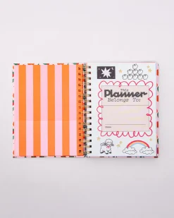 ban.do Medium 17-Month Academic Planner - Blue Floral Online
