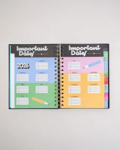 ban.do Medium 12-Month Annual Planner - Yellow Floral Discount