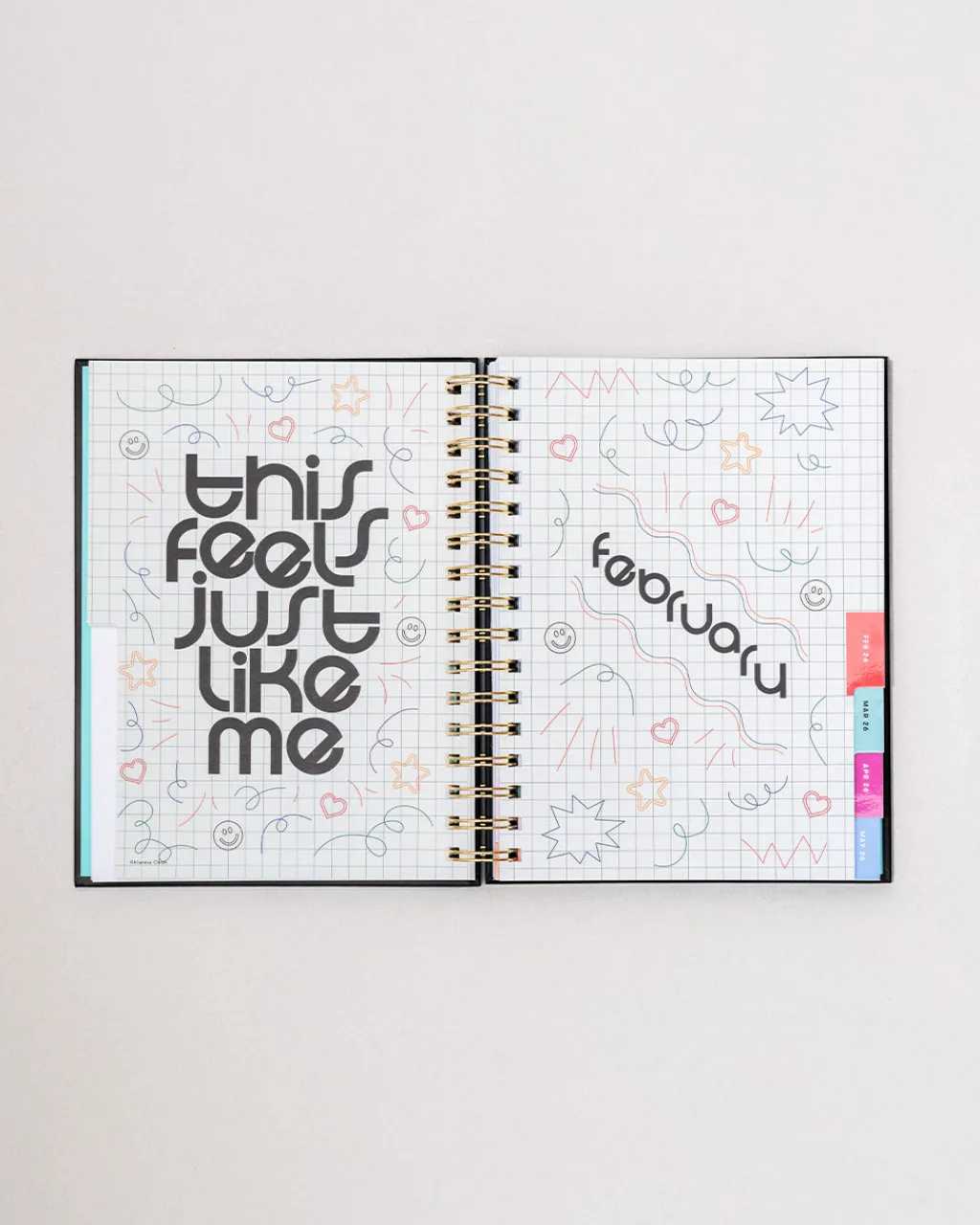 ban.do Medium 12-Month Annual Planner - Thrilled to Be Here Sale