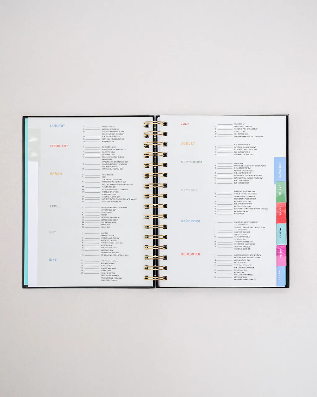 ban.do Medium 12-Month Annual Planner - Thrilled to Be Here Sale