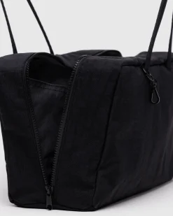Baggu Medium Nylon Bowler Bag - Black Hot