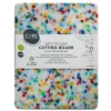 Core Home Medium Recycled Plastic Cutting Board - Confetti Discount