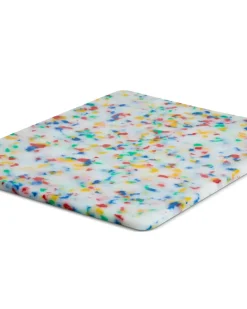 Core Home Medium Recycled Plastic Cutting Board - Confetti Discount