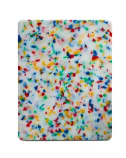 Core Home Medium Recycled Plastic Cutting Board - Confetti Discount