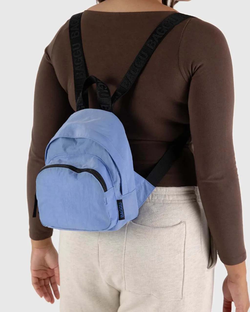 Baggu Mini Nylon Backpack - Cornflower New