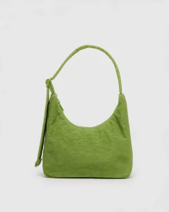 Baggu Mini Nylon Shoulder Bag - Green Juice New