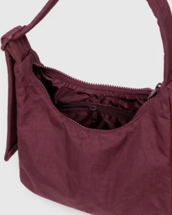 Baggu Mini Nylon Shoulder Bag - Mahogany Sale