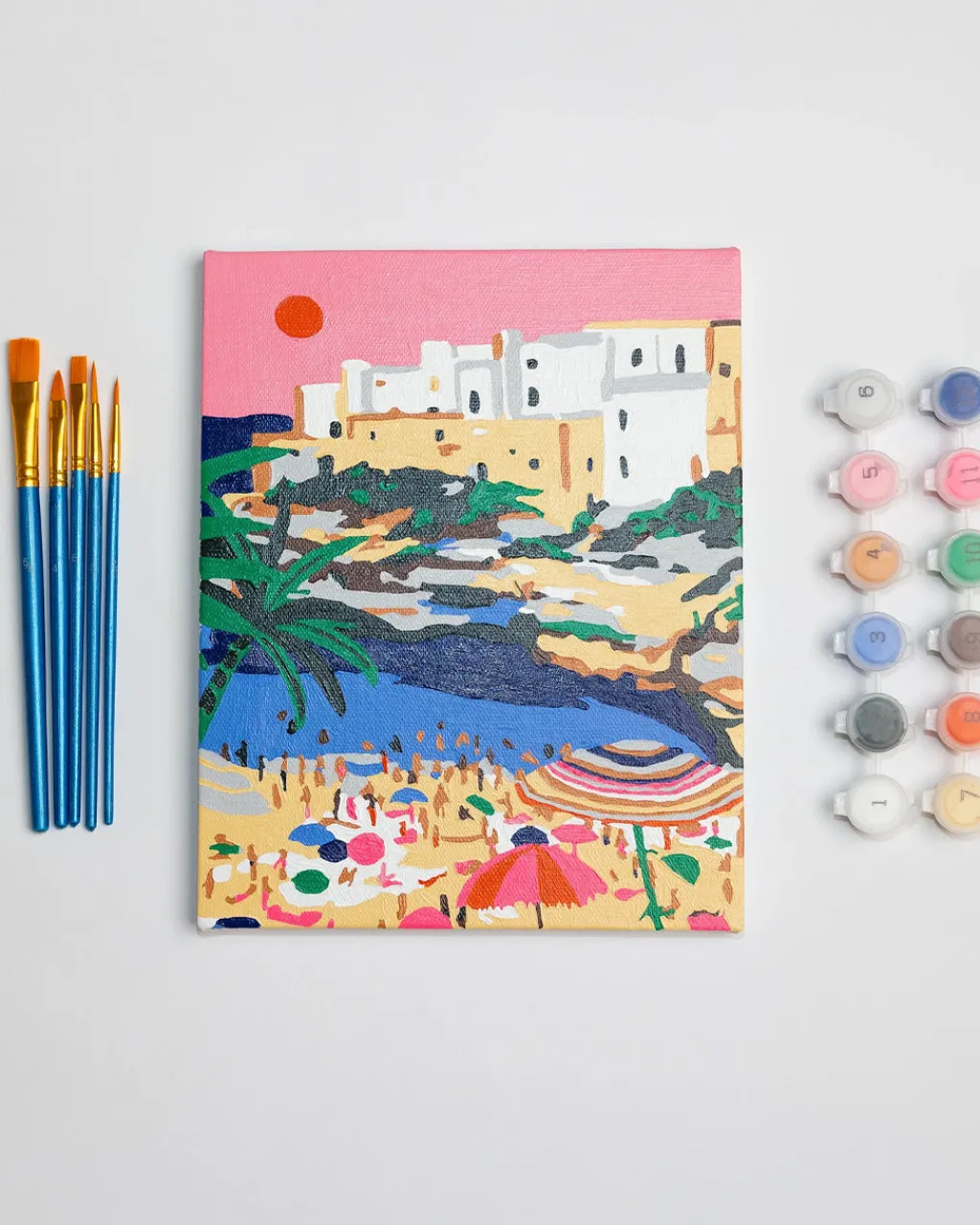 Paint Anywhere Mini Paint By Numbers - Italian Summer Sale