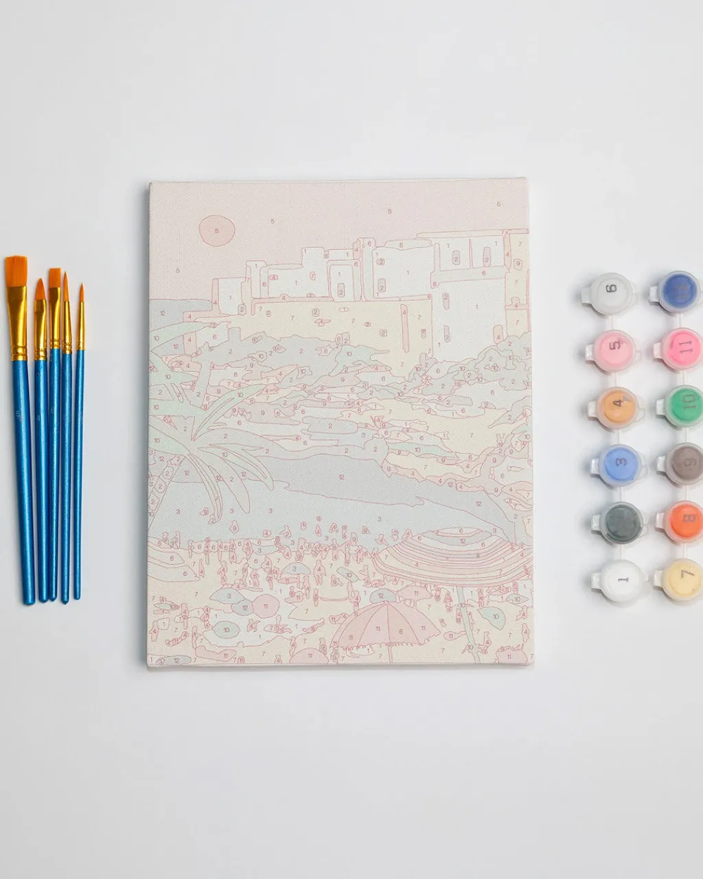 Paint Anywhere Mini Paint By Numbers - Italian Summer Sale