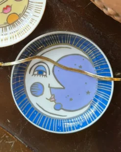 Idlewild Co. Porcelain Trinket Dish Moon New