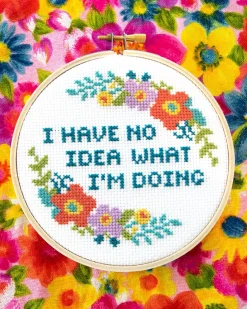 The Stranded Stitch Cross Stitch Kit No Idea Clearance
