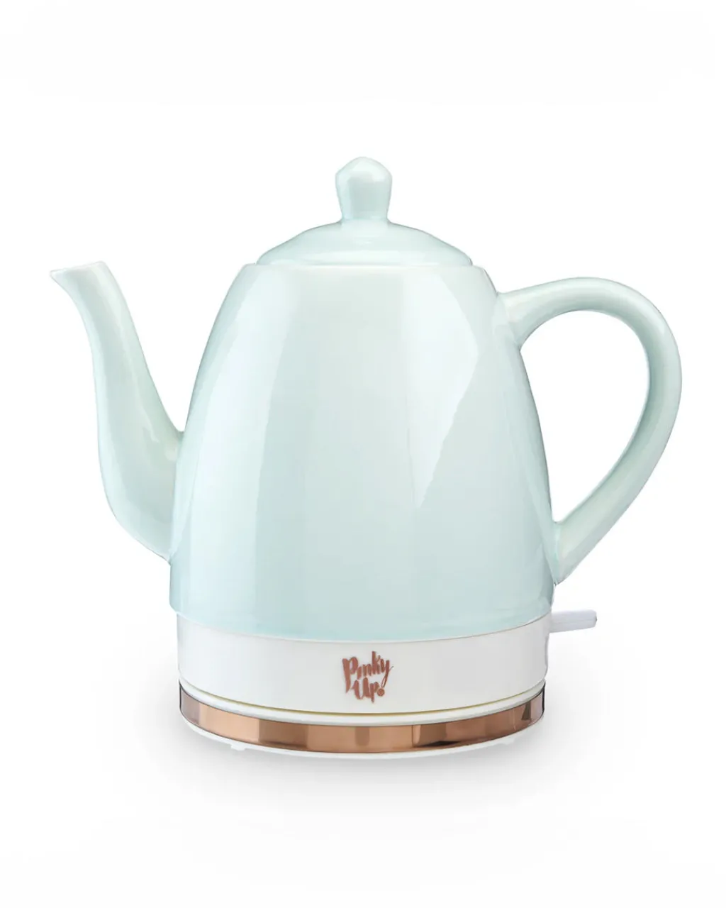 Pinky Up Noelle Ceramic Electric Tea Kettle Mint Discount