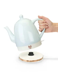 Pinky Up Noelle Ceramic Electric Tea Kettle Mint Discount