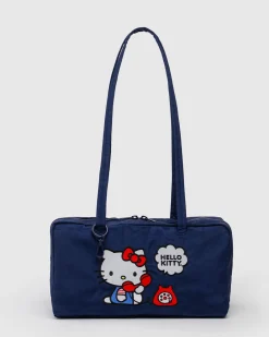 Baggu Nylon Bowler Bag - Embroidered Hello Kitty Phone Outlet