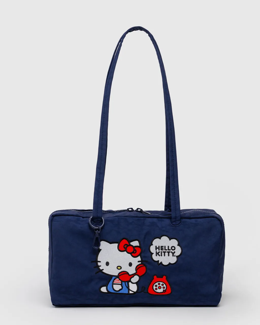 Baggu Nylon Bowler Bag - Embroidered Hello Kitty Phone Outlet