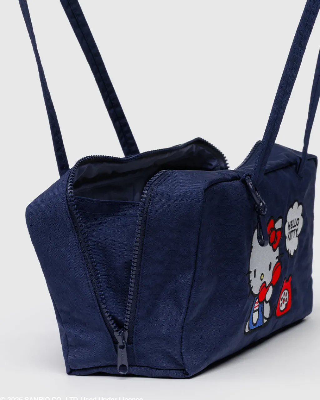 Baggu Nylon Bowler Bag - Embroidered Hello Kitty Phone Outlet
