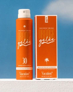 Vacation Sunscreen Orange Gelée Spray Oil SPF 30 Clearance
