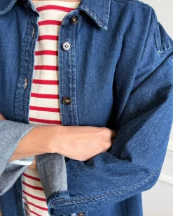 Le Bon Shoppe Owen Heavy Denim Shirt Online