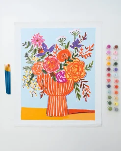 Paint Anywhere Paint By Numbers - Bright Wildflower Bouquet Bright Wildflowers Bouquet Discount