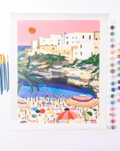 Paint Anywhere Paint By Numbers - Italian Summer Hot