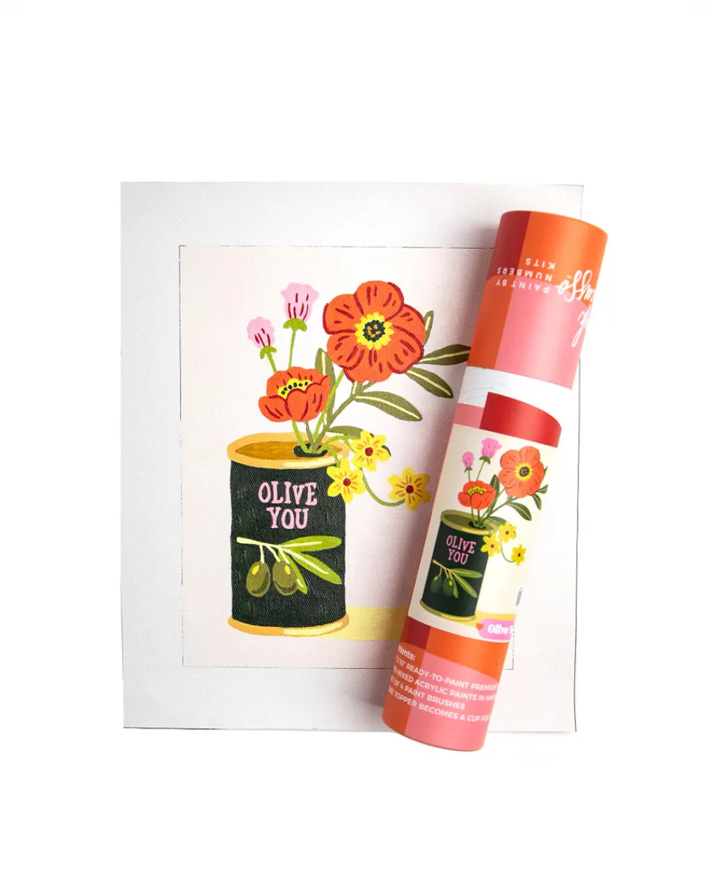 Pink Picasso Kits Paint By Numbers - Olive You Discount