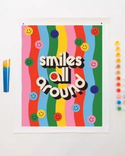 ban.do x Paint Anywhere Paint By Numbers - Smiles Clearance