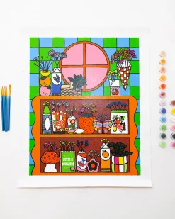 ban.do x Paint Anywhere Paint By Numbers - Vases Outlet